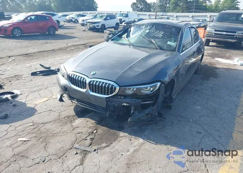 2019 BMW 330I из США, поврежденный, VIN WBA5R1C55KAK08698